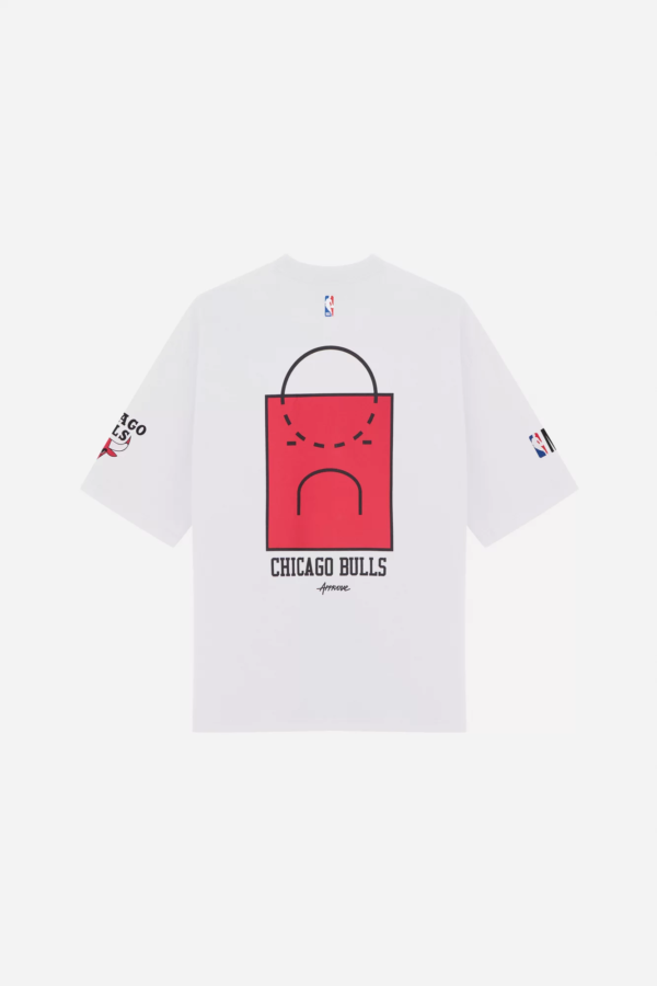 CAMISETA OVERSIZED APPROVE X NBA BULLS OFF WHITE - Image 6