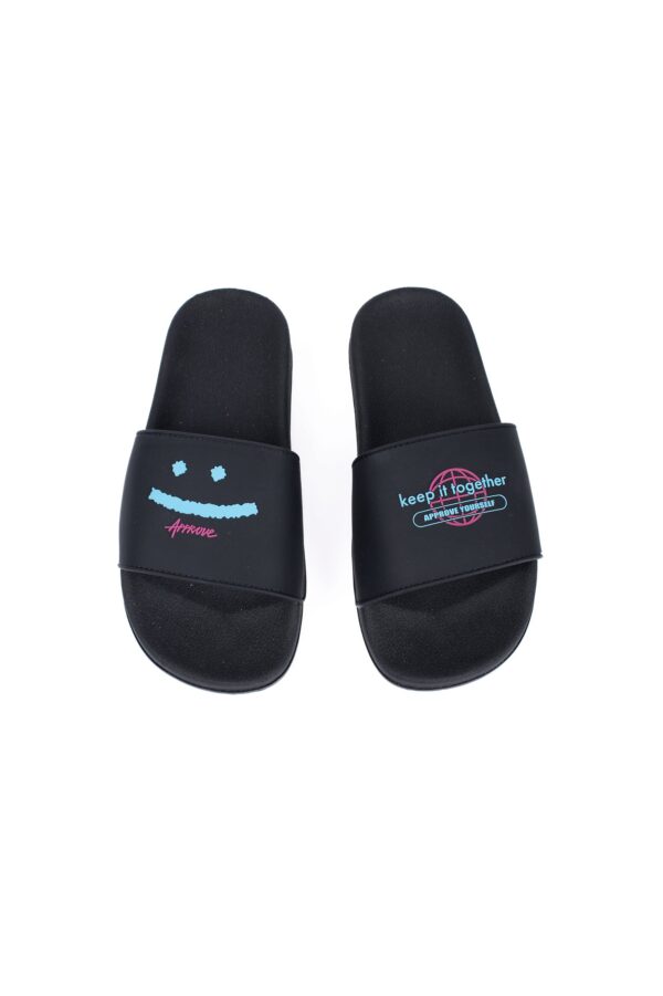 CHINELO SLIDE KEEP IT TOGETHER PRETO